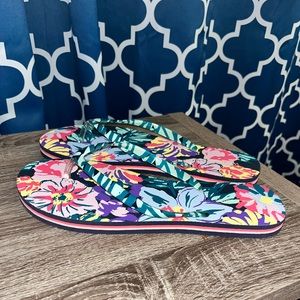 Vera Bradley Flip Flops, rarely worn